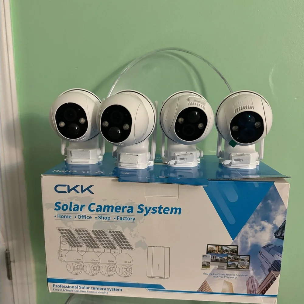 Ckk White solar Camera System